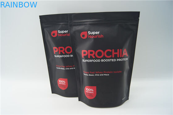 Высококачественное питание алюминиевой фольги стоит вверх упаковывая сумка с молнией