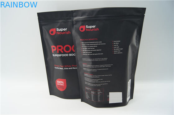 Высококачественное питание алюминиевой фольги стоит вверх упаковывая сумка с молнией