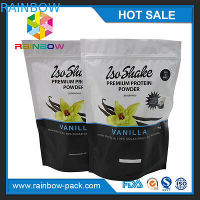 таможня напечатала зиплок качества еды выровнянный фольгой мешки 1 порошка энергии сумки порошка протеина кг упаковывая