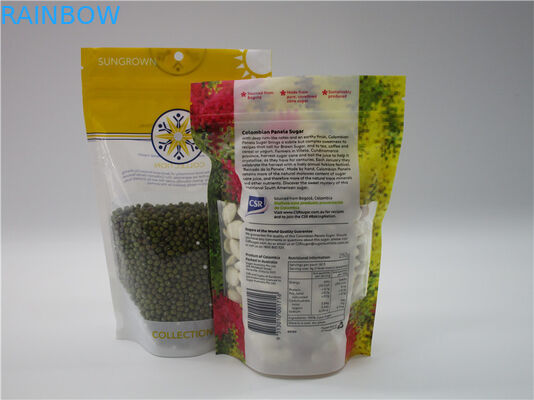 сумка мылар фольги еды сумки питательного дополнения упаковывая с замком молнии для порошка протеина