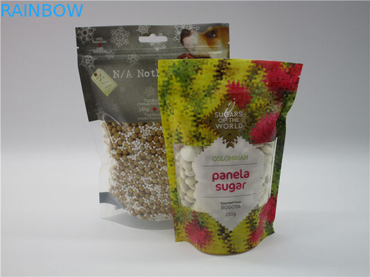 сумка мылар фольги еды сумки питательного дополнения упаковывая с замком молнии для порошка протеина