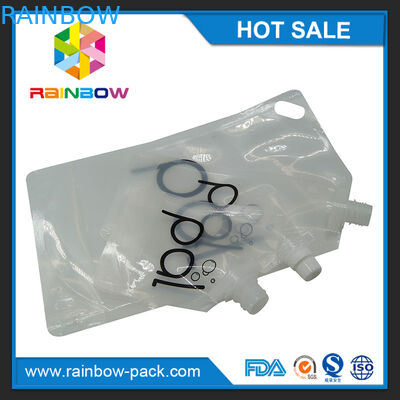 4оз/8оз/16оз прозрачные стоят вверх мешок вина с споут БПА свободным