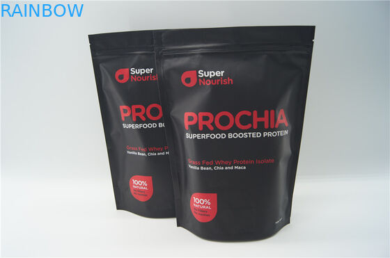 бумажный мешок Брауна Крафт сумки упаковки еды молнии ОЭМ 600г 1кг с окном/молнией