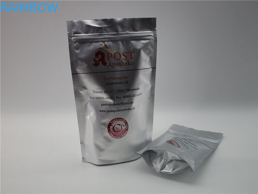 бумажный мешок Брауна Крафт сумки упаковки еды молнии ОЭМ 600г 1кг с окном/молнией