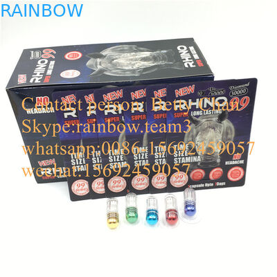 Карта мужского волдыря таблетки 3Д повышения упаковывая на пурпурный носорог 99 30000/носорог 69 35000