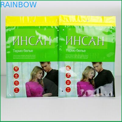 Изготовленные на заказ Зиплок пластиковые мешки упаковывая сумку пластиковой упаковки футболки для одежд