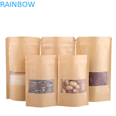 Гуссет собственной личности стоящий бортовой 250 бумажные мешки подгонянные граммами Супар упаковывая с окном