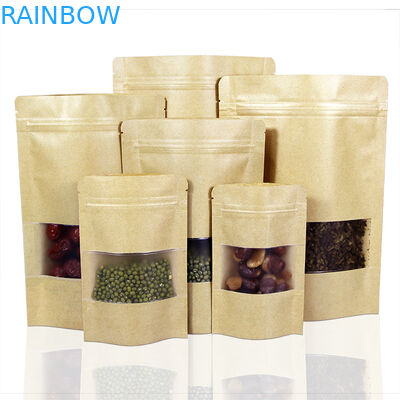 Гуссет собственной личности стоящий бортовой 250 бумажные мешки подгонянные граммами Супар упаковывая с окном