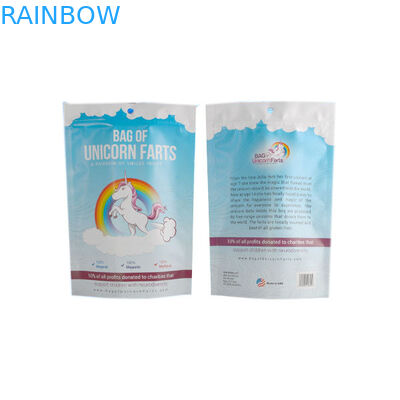 Мешок фольги Алумимум слоистой пластмассы упаковывая Зиплок белую синь Шинны