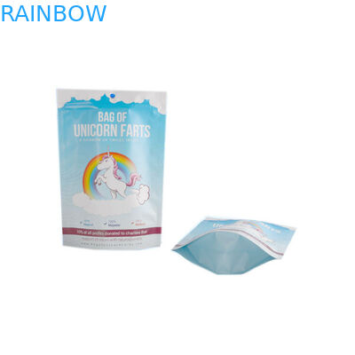 Мешок фольги Алумимум слоистой пластмассы упаковывая Зиплок белую синь Шинны