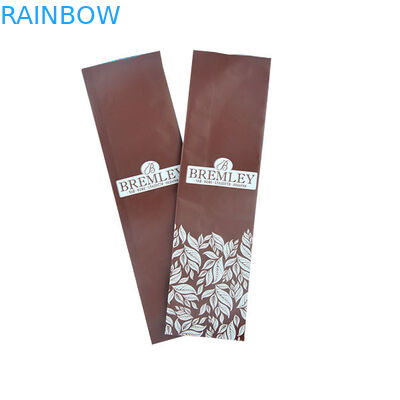 Качество еды Эко плоского дна дружелюбное стоит вверх клапан дегазирования кофе мешков упаковывая