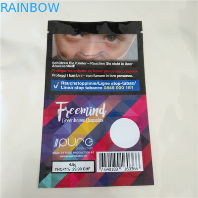 Фудге Кбд Тхк осеменяет полиэтиленовые пакеты жары Сеалабле, саше алюминиевой фольги для Кбд камедеобразного