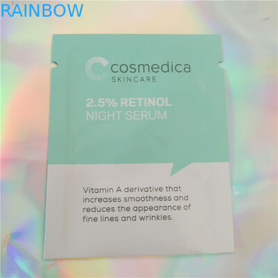 Косметики саше образца пластикового мешка алюминиевой фольги упаковывая, саше образца бортового запечатывания 3 косметическое