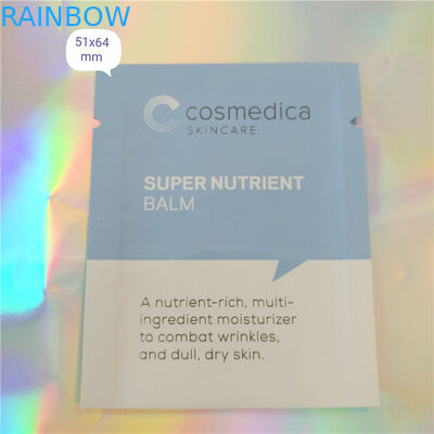 Косметики саше образца пластикового мешка алюминиевой фольги упаковывая, саше образца бортового запечатывания 3 косметическое