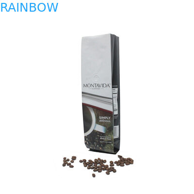 Таможня напечатала бортовой пакет выровнянный фольгой кофе гуссет сумки оптовой продажи 500г 1кг