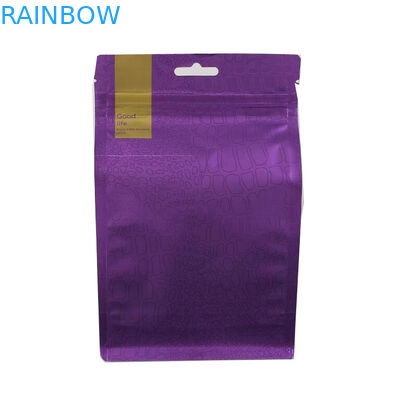 Сумка оптового кофе дна блока связи олова алюминиевой фольги плоского упаковывая с клапаном 500г 1кг дегазирования