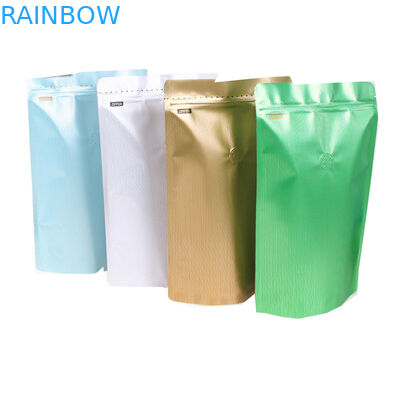 Таможня напечатала зажаренную в духовке Матт сумку кофейного зерна упаковывая стоит вверх сумки 250г алюминиевого кофе мешка упаковывая с клапаном