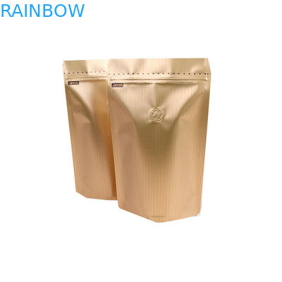 Таможня напечатала зажаренную в духовке Матт сумку кофейного зерна упаковывая стоит вверх сумки 250г алюминиевого кофе мешка упаковывая с клапаном