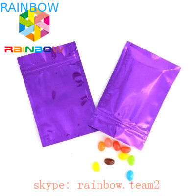 Мешок сумки семени пеньки плоского мешка алюминиевой фольги формы упаковывая с молнией
