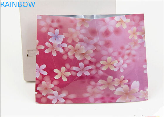 Подгонянная 3 загерметизированная сторонами сумка розового цвета косметическая упаковывая для маски