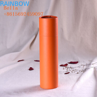 Пакет из бумажной коробки ручной работы в цвете толщина 350 г с круглой формой