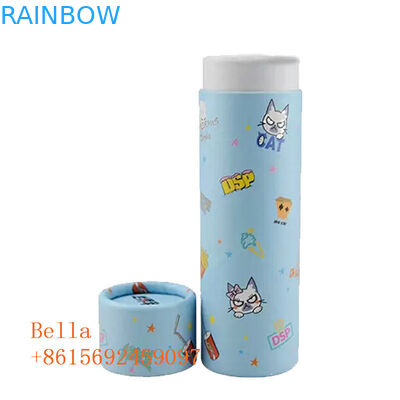 Упаковка бумажной коробки цилиндра форменная