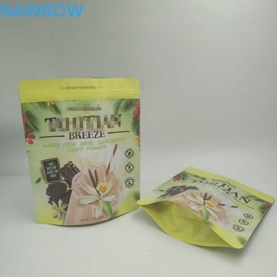 Сусальное золото стоит вверх мешки 200г/250г для подгонянного логотипа порошка протеина