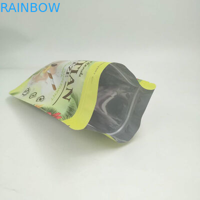 Сусальное золото стоит вверх мешки 200г/250г для подгонянного логотипа порошка протеина