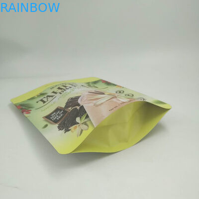 Сусальное золото стоит вверх мешки 200г/250г для подгонянного логотипа порошка протеина