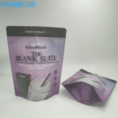 Сусальное золото стоит вверх мешки 200г/250г для подгонянного логотипа порошка протеина