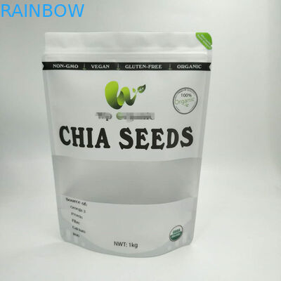 Подгонянные мешки размера пластиковые упаковывая, стоят вверх сумка алюминиевой фольги