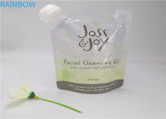 Упаковка мешка Споут изготовленного на заказ печатания прозрачная