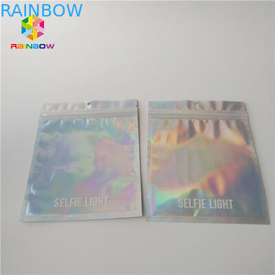 Сумка диаманта яркая косметическая упаковывая, логотип печатания бортового мешка уплотнения 3 изготовленный на заказ