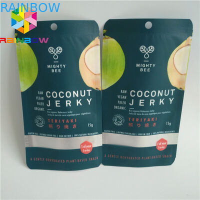 Прокатанное фольгой качество еды сумки закуски упаковывая толщина 100 до 150 микронов