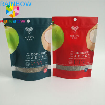 Прокатанное фольгой качество еды сумки закуски упаковывая толщина 100 до 150 микронов