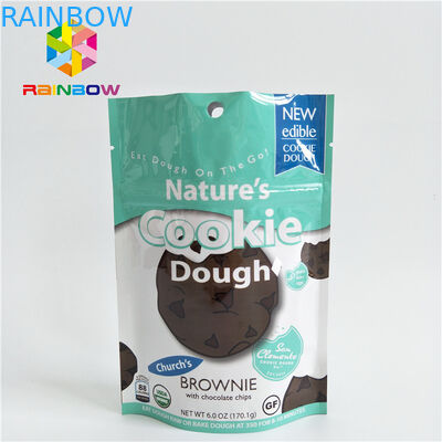 Алюминиевая Зиплок сумка упаковывая, фольга закуски прокатала стоит вверх сумки для конфеты хлопка