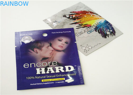 Стойте вверх сумки алюминиевой фольги для упаковки таблетки платины 15000 Сваг носорога 7