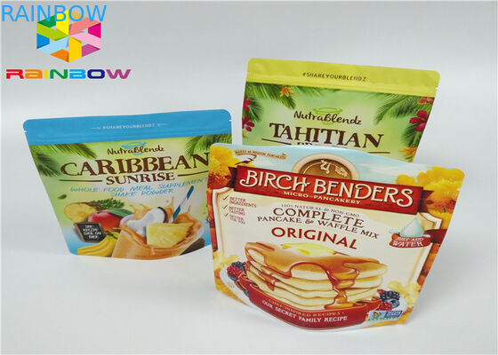 Упаковка сумки порошка протеина Вхэы/чистый порошок протеина Вхэы алюминиевой фольги упаковывая Пагс/стоят вверх Зиплок сумки