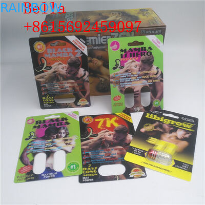 Упаковка карты волдыря таблетки секса Хардстел ЭСтаси