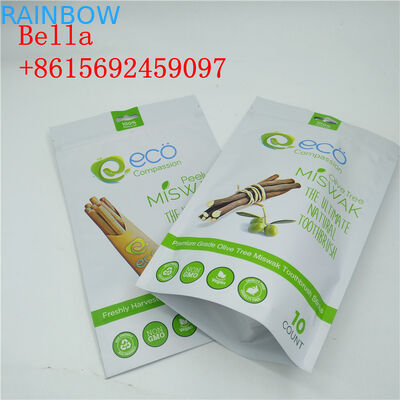 Сумка закуски финиша Матт Зиплок упаковывая светлое сопротивление прокола доказательства