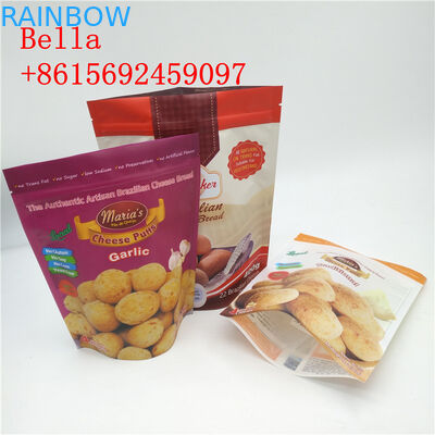 Сумка закуски финиша Матт Зиплок упаковывая светлое сопротивление прокола доказательства