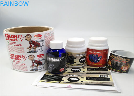 Слипчивые водоустойчивые ярлыки рукава сокращения