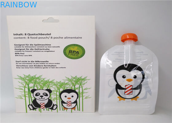 Прозрачная жидкостная сумка Споут для напитка/упаковки напитка энергии