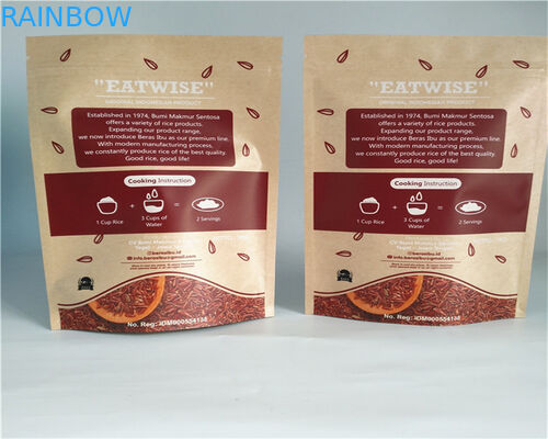 Ясность лицевой стороны подгоняла бумажные мешки для порошка/конфеты/кофе