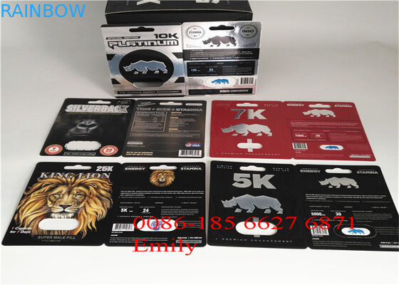 Карта волдыря носорога 69 упаковывая 9 кс 12км с лоснистой поверхностной отделкой