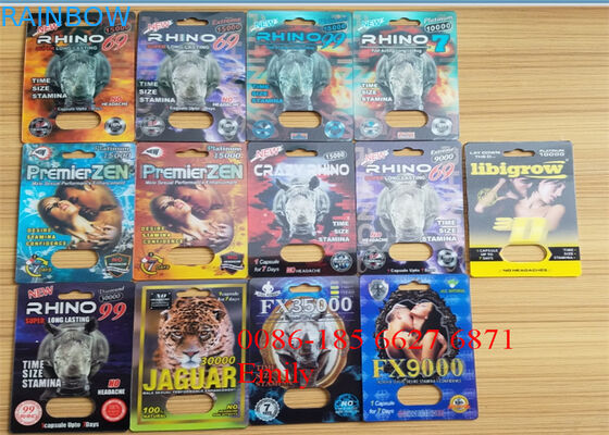 Удобный пакет волдыря таблеток носорога упаковывая с выбивая поверхностным влиянием