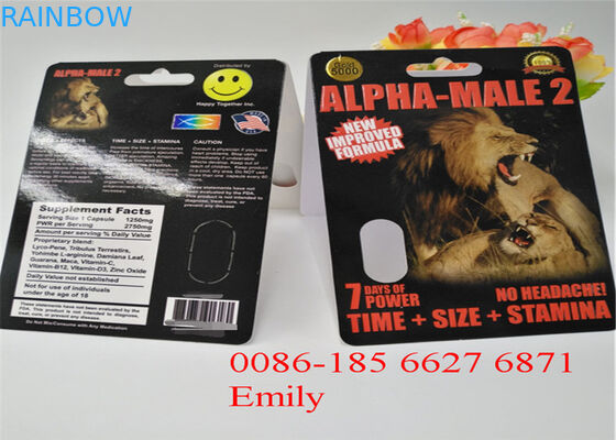 Карта волдыря ОЭМ упаковывая для увеличения максимальной упаковки капсул человека