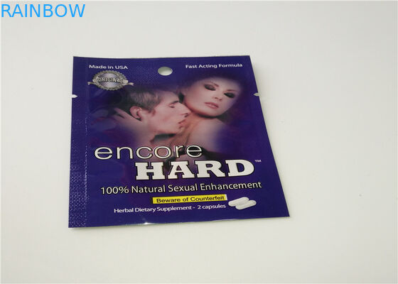 Материал травяного ладана упаковывая штейновый ОПП алюминиевой фольги с прозрачным цветом