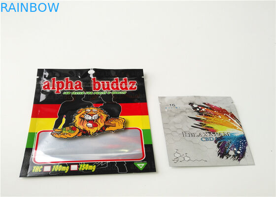 Ладан небольшого размера травяной упаковывая изготовленный на заказ логотип напечатанный с алюминиевым прокатанным слоем