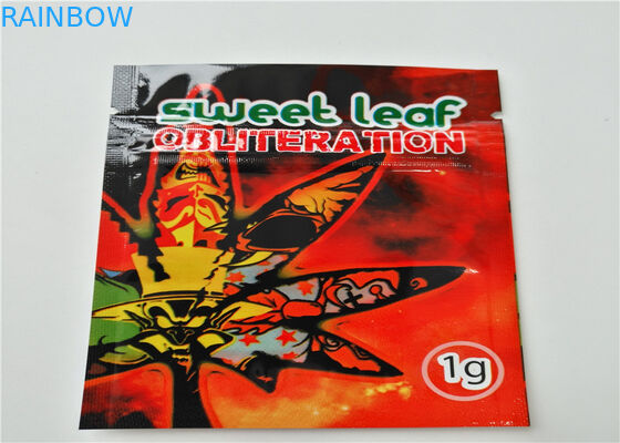 Ладан небольшого размера травяной упаковывая изготовленный на заказ логотип напечатанный с алюминиевым прокатанным слоем